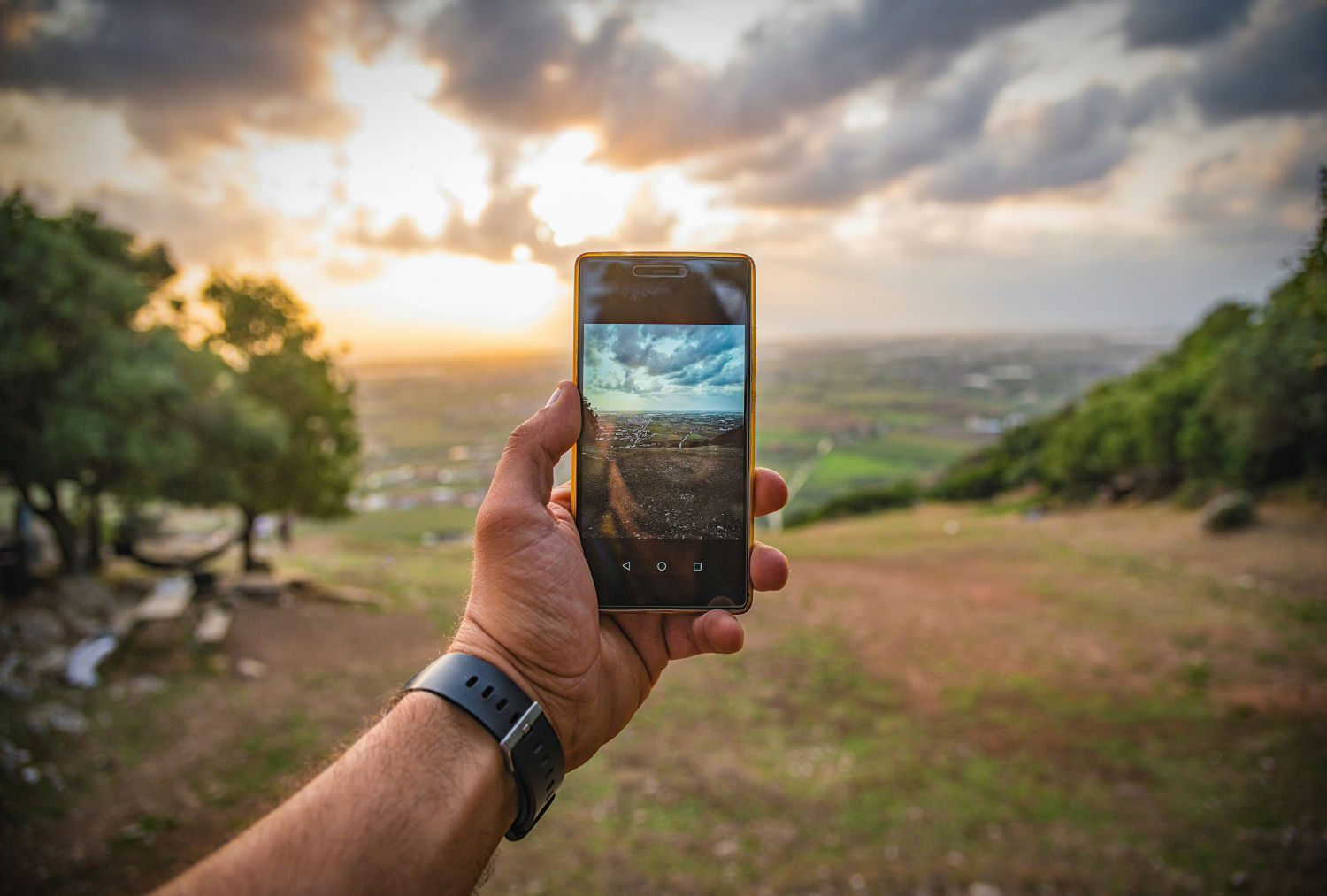 Zoek je smartphone